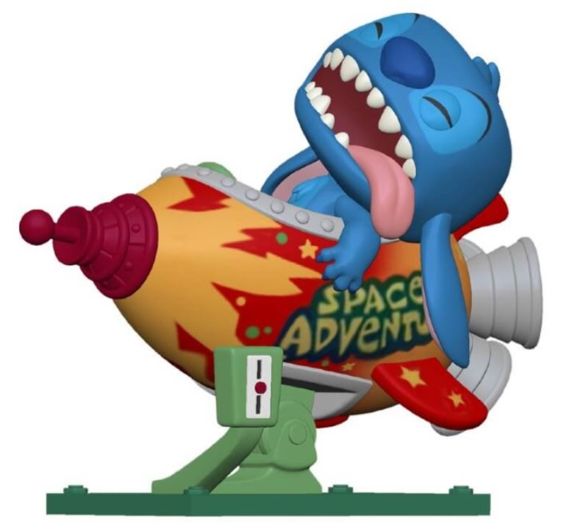 FUNKO ACTION FIGURES FUNKO POP LILO & STITCH: STITCH IN ROCKET